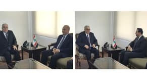 Bou Habib discusses ceasefire efforts with Russian ambassador, meets Kuwaiti Charge d'Affaires