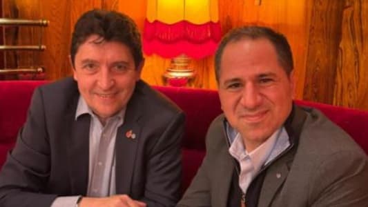 Gemayel meets French senate official