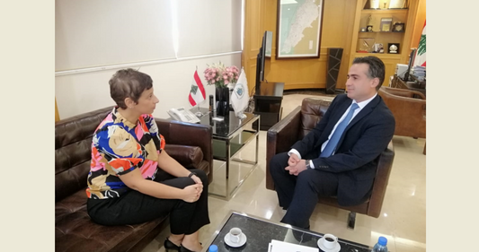 Hamieh, Cypriot Ambassador discuss latest local, regional development