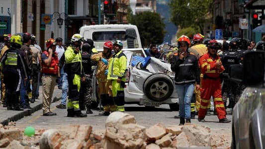 Ecuador earthquake kills at least 15 people