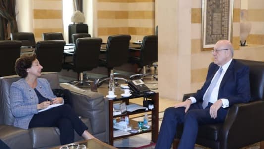 Mikati discusses administrative reforms with Riachy