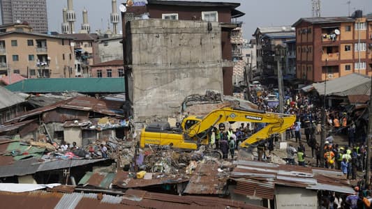 At least seven bodies pulled from collapsed school in central Nigeria