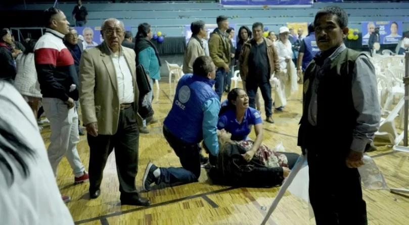 Ecuadoran presidential candidate shot dead after rally