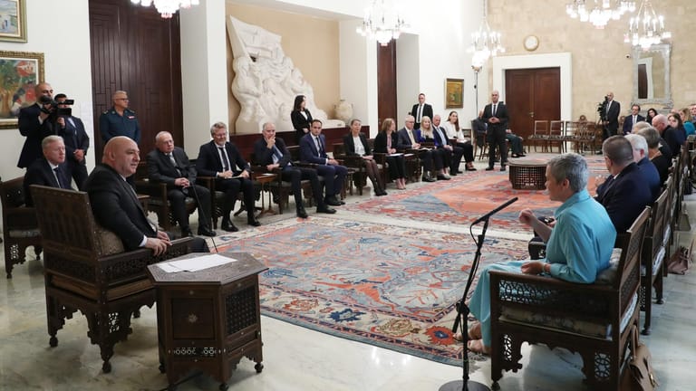 الرئيس عون: إرفعوا العقوبات عنّا... وتعاون جيّد جداً مع سوريا