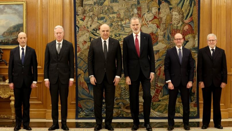 بالصور: لقاء بين الرئيس عون والعاهل الإسباني