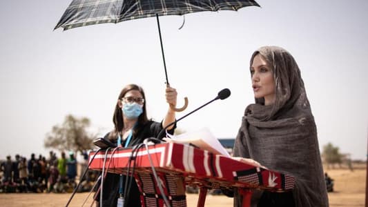 U.N. Special Envoy Angelina Jolie Visits Refugee Camp in Burkina Faso