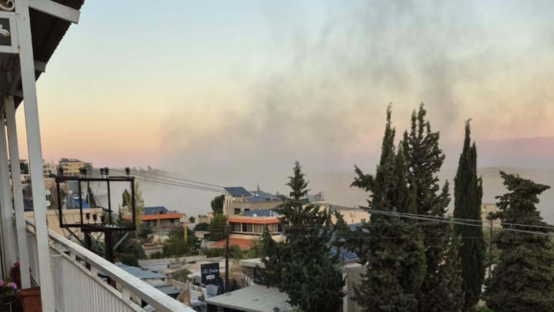 Photos: Airstrike Targets Chmistar