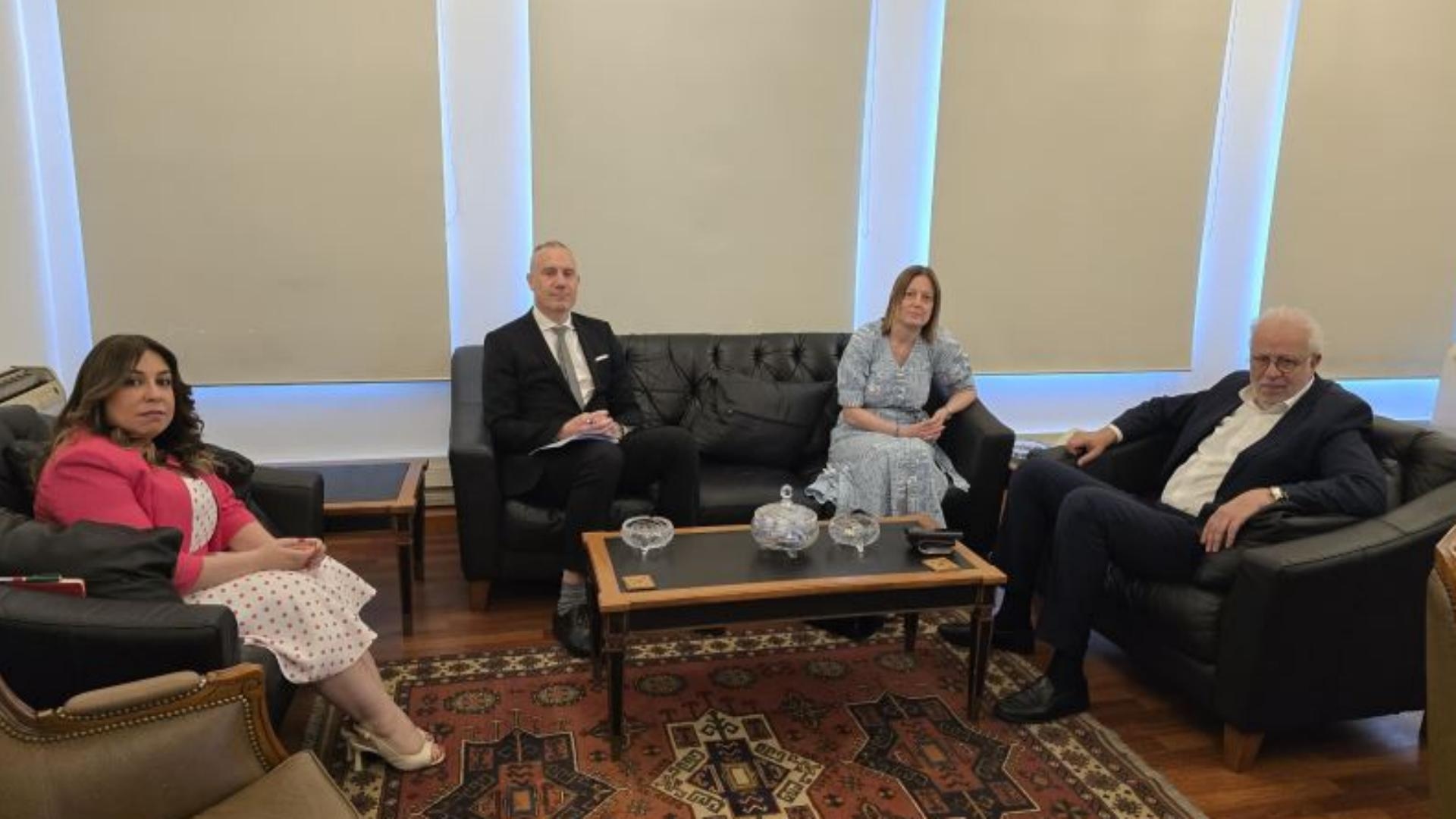 Nassar meets Swedish Ambassador, discusses judicial cooperation