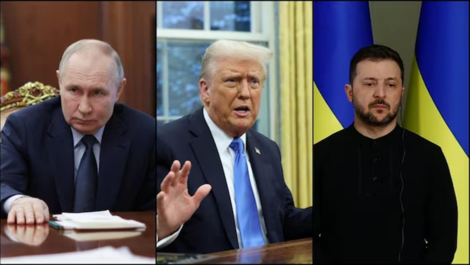 Zelensky proposes three-way meeting with Trump, Putin