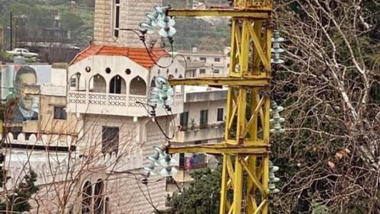 سرقة كابلات كهرباء في بخعون