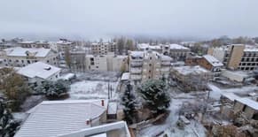 Watch: Lebanon Draped in a Blanket of White