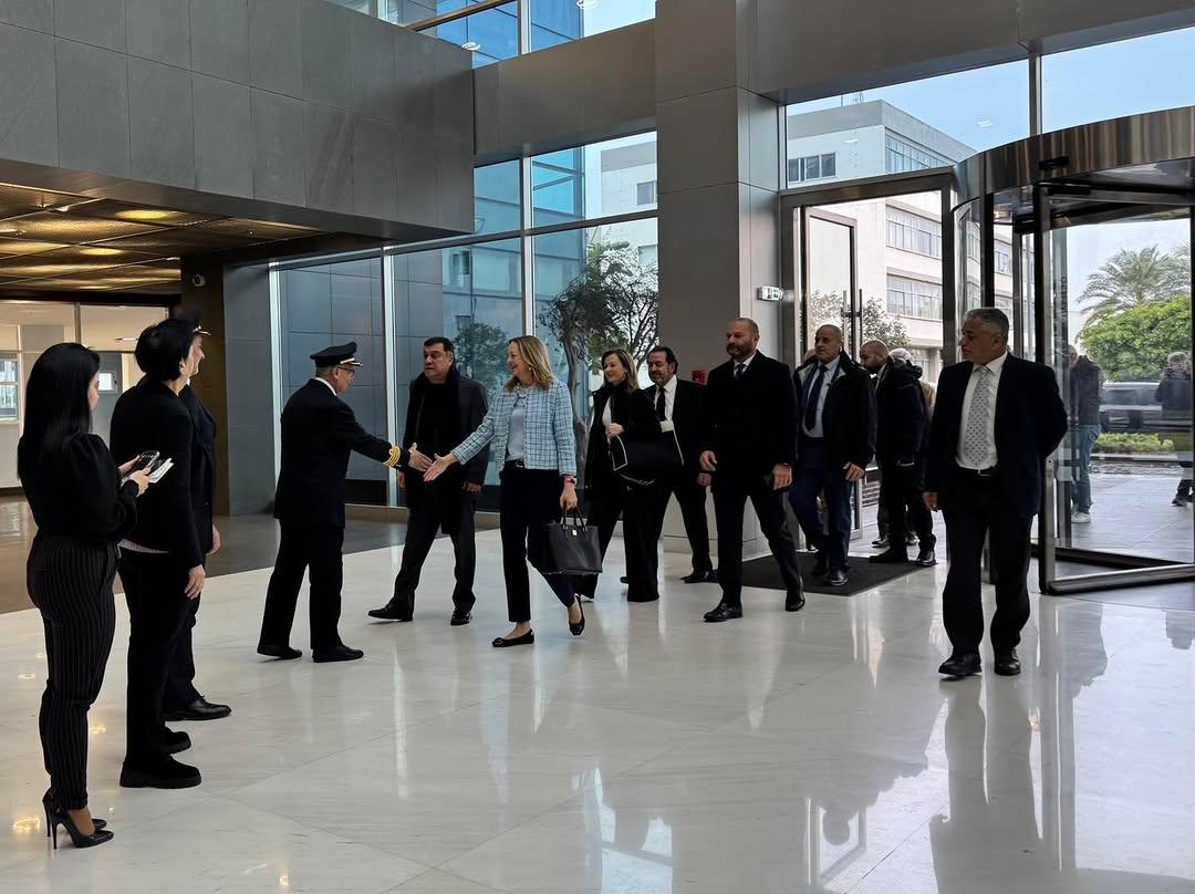 بالصور: السفيرة الأميركية... في مقرّ MEA