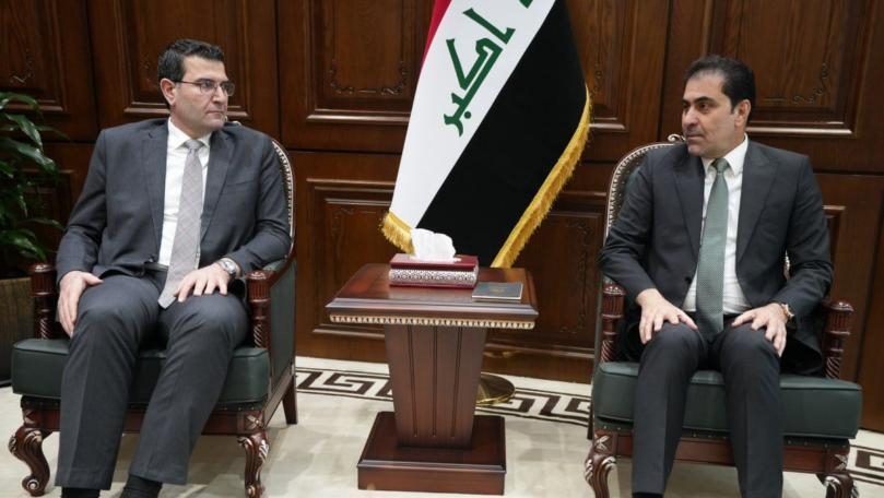 الحاج حسن بحث مع رئيس مجلس النواب العراقي بالإنابة في المستجدات الإقليمية
