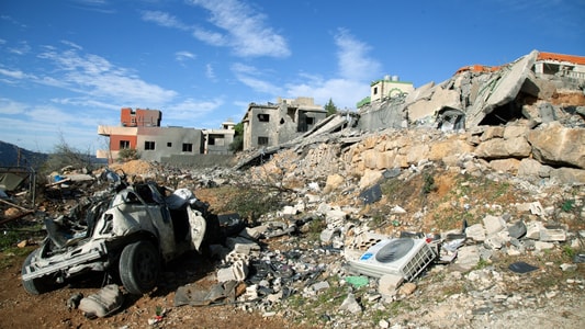 Closure and excavation of roads leading to Kfarkela - MTV Lebanon