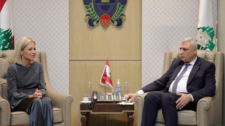 Choucair meets UN Special Coordinator Hennis-Plasschaert