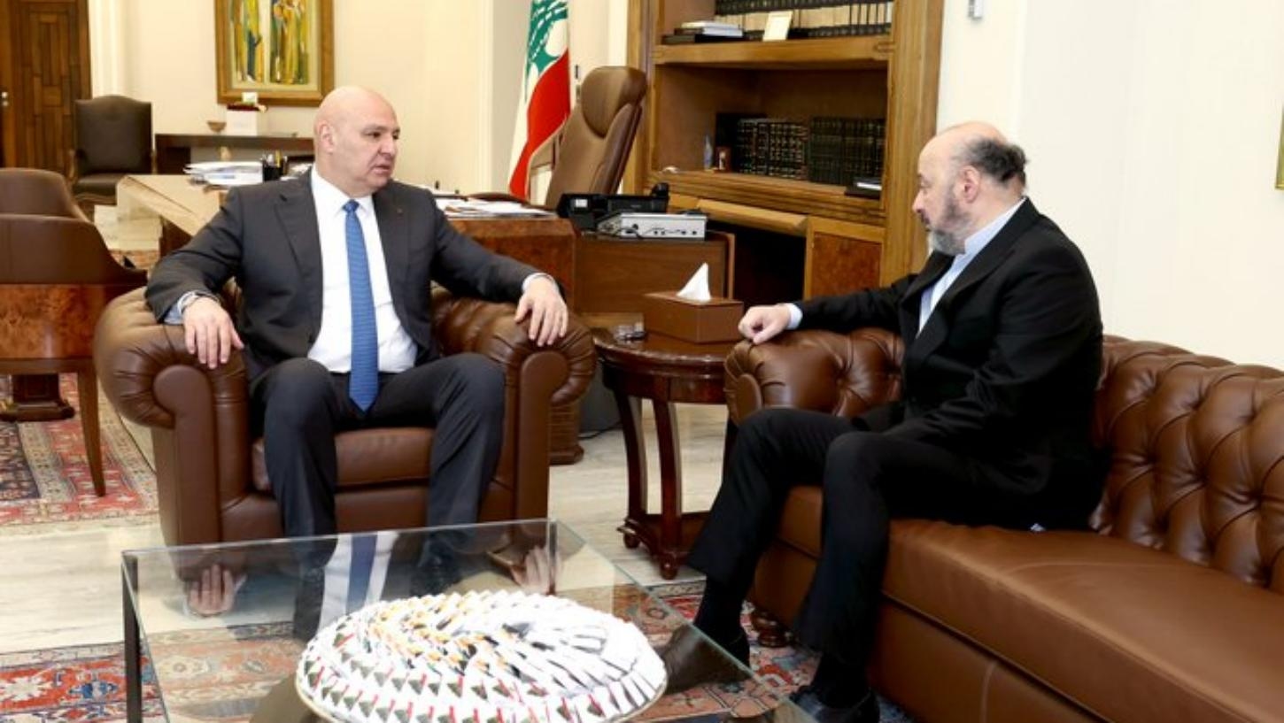 Aoun meets Riachy, welcomes Media Freedom delegation