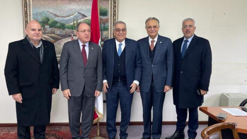 Bou Habib meets French Ambassador