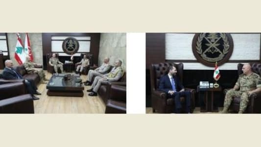 Army Commander welcomes MP Al-Kheir, Egyptian military attaché