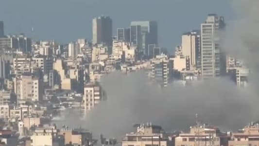 Another Israeli airstrike targeted Dahiyeh, Beirut