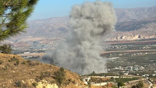 A series of violent Israeli raids targeted the northern Bekaa from Tamnine to Hermel