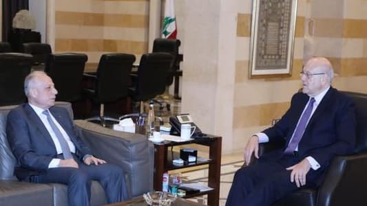 Mikati meets Defense Minister