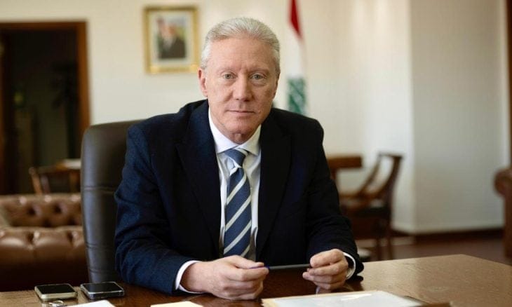 رجي لنظيره اليوناني: لتأمين انسحاب اسرائيل من النقاط الخمس في الجنوب