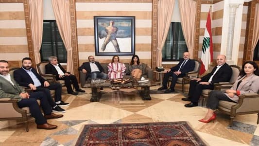 Mawlawi meets with Journalists for Freedom delegation