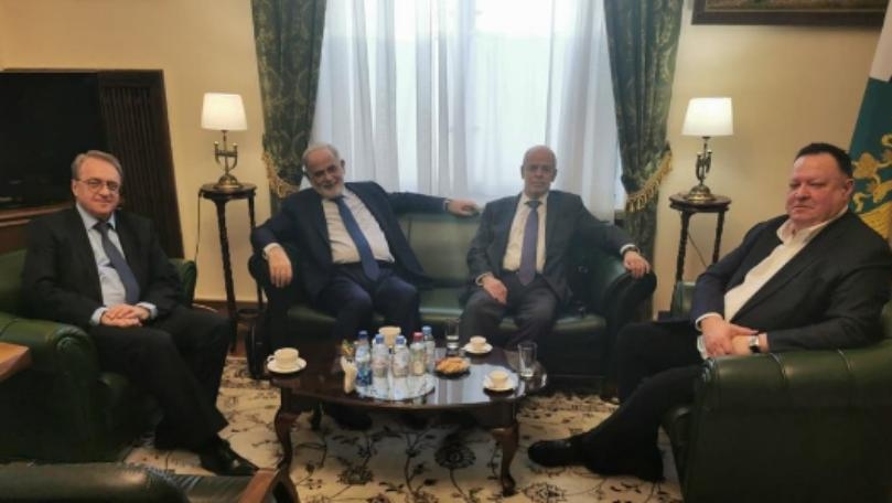 Abou Zeid meets Russia's Bogdanov