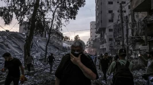 MTV correspondent in Gaza: The scene is bloody in the Strip caused by the Israeli warplanes that struck civilians and a number of mosques since this morning