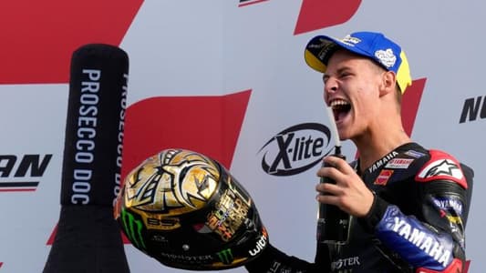 Emotional Quartararo wins maiden MotoGP title for France