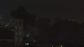 Watch: Airstrike Near the University