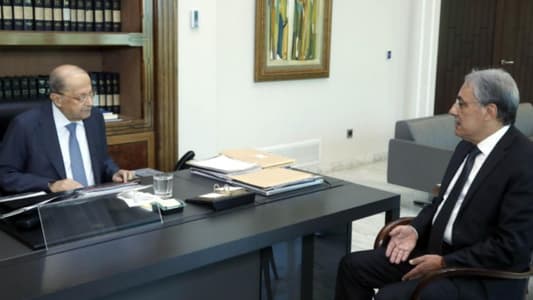 President Aoun receives Justice Minister, stresses need to expedite ongoing investigations into Tayouneh events