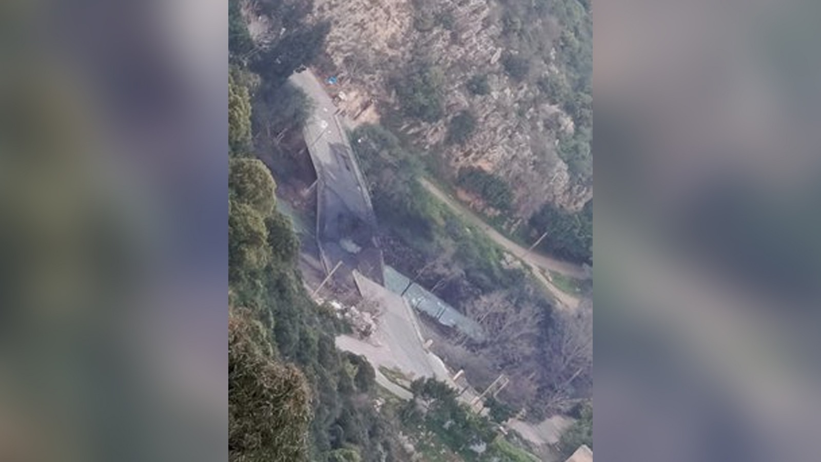 بالصّورة: استهداف جسر في طيرفلسيه