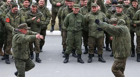 Vladimir Putin thanks Russian army for stopping 'civil war'