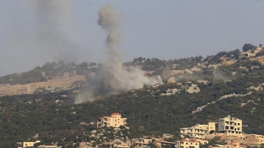 MTV correspondent: The Israeli Hadab site opposite the town of Yaron in the central sector has been targeted