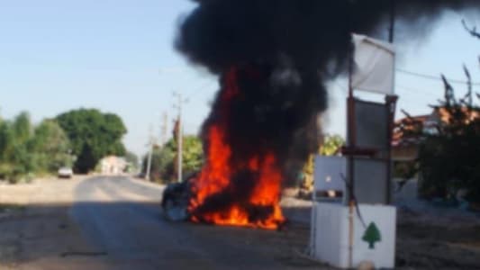 NNA:  A martyr fell in the targeted vehicle on the Byout El Saiyad - Aamriyeh road