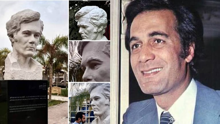 إزاحة الستار عن تمثال النجم الراحل محمود ياسين