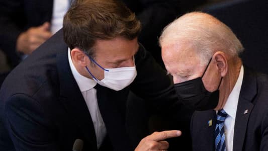 AFP: Macron, Biden agree 'open consultations among allies' could have avoided crisis; French ambassador ordered to return to US next week
