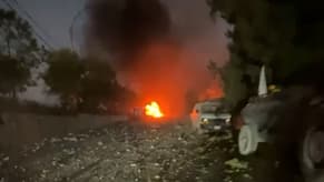 Watch: A New Health Authority Center Under Bombardment