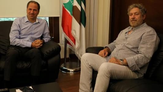 Kaateb leader receives MP Neemat Frem