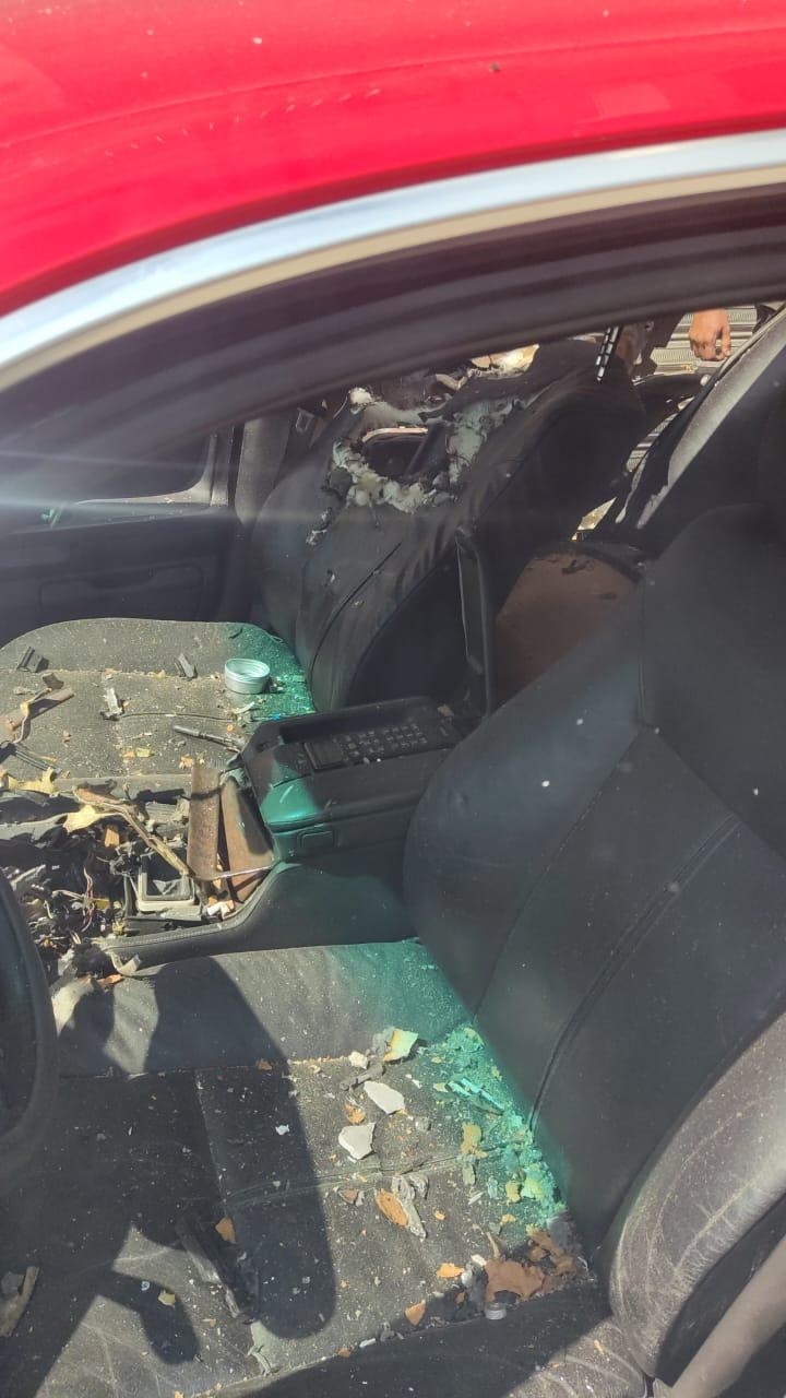 Photos: Second Israeli Strike Targets Car