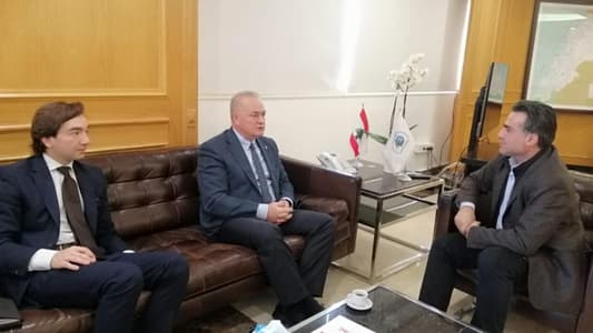 Minister of Public Works, Russian Ambassador discuss presidential deadlock and infrastructure development