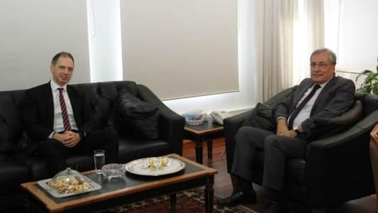 Justice Minister discusses joint cooperation with British Ambassador