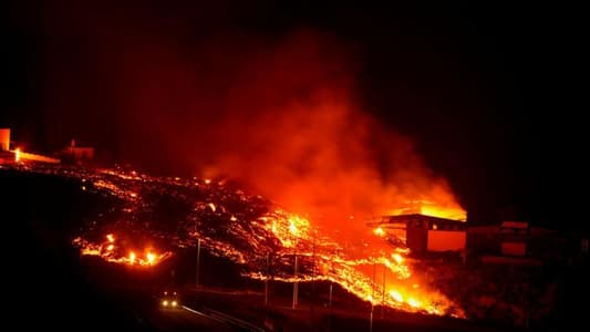 Volcanic lava in Spain's La Palma engulfs more houses