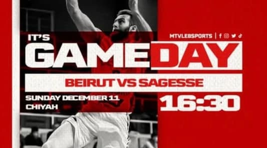 Stay tuned for Beirut vs Sagesse match in the ninth round of Snips Lebanese Basketball Championship at 4:30 pm live on MTV