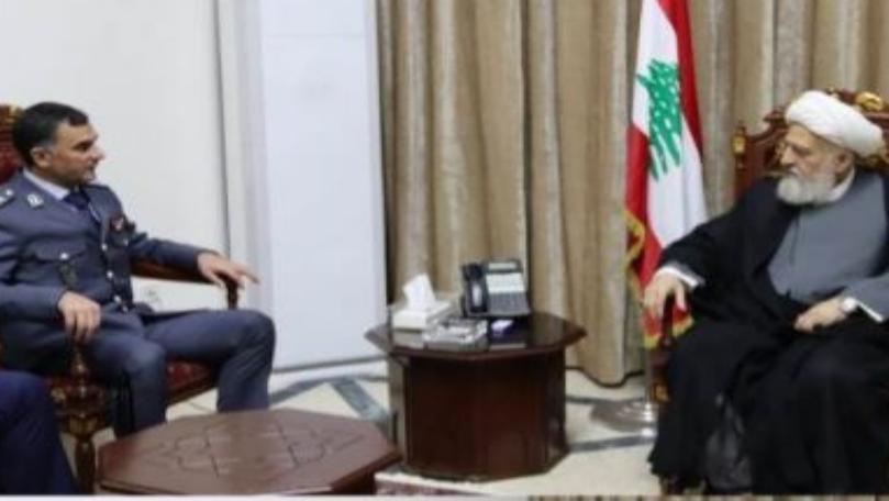 الخطيب استقبل اللواء عبد الله ونائب رئيس جهاز أمن الدولة