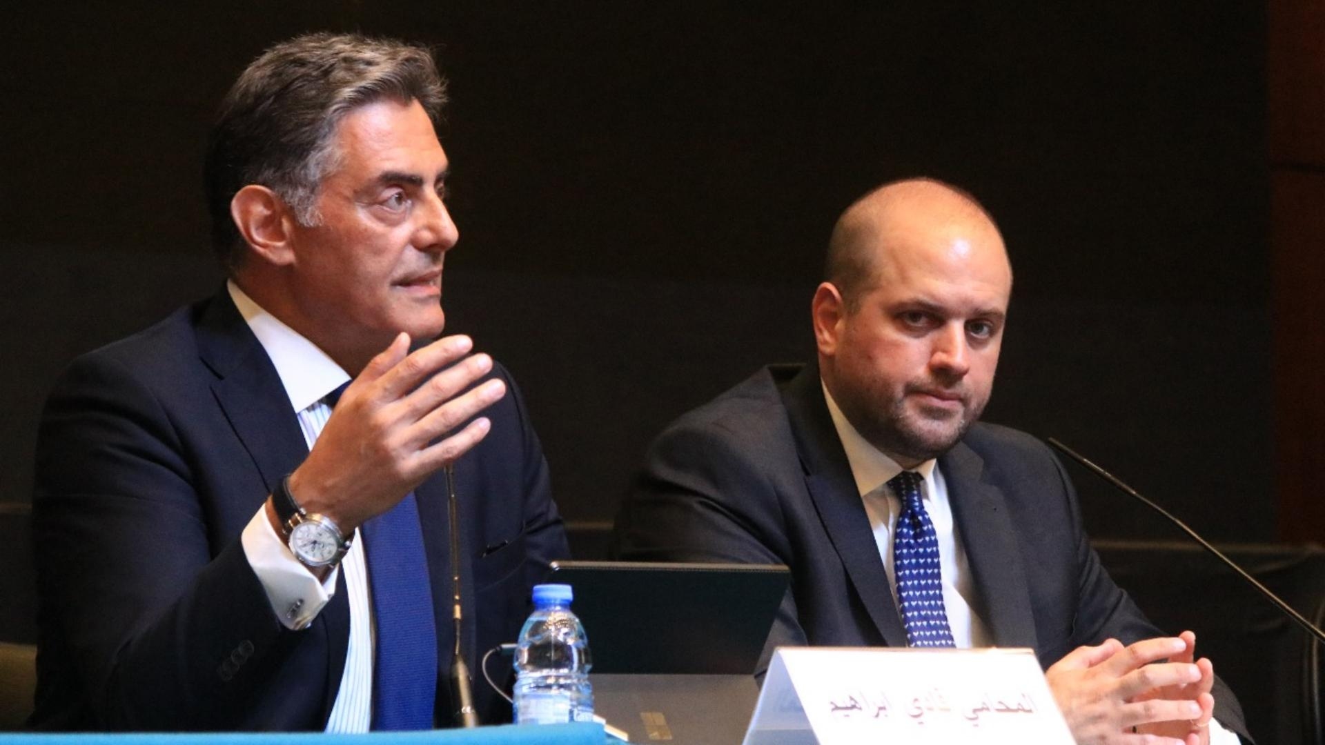 سلسلة محاضرات في نقابة المحامين في بيروت