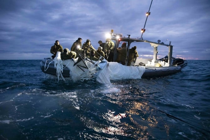 U.S. completes recovery of Chinese balloon but other "object" searches called off