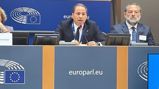 Gemayel from Brussels: European Union should take firmer stance regarding anyone who threatens stability