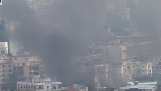 An Israeli raid just targeted Choueifat, Dahiyeh